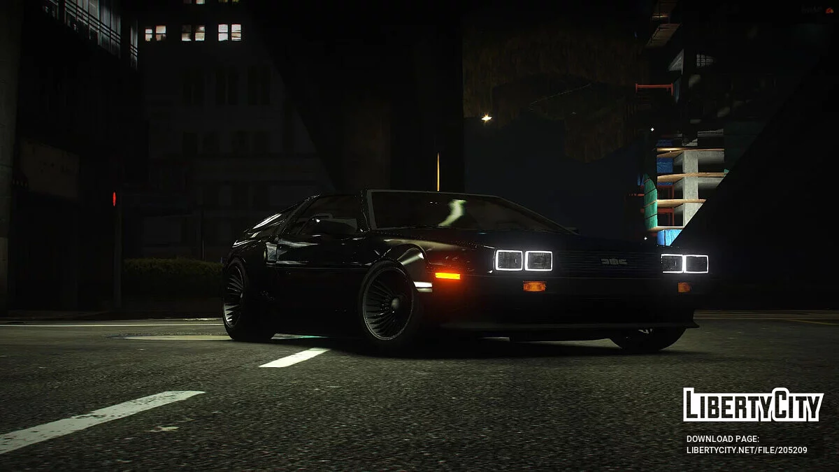 Delorean DMC-12 Widebody v1.0 / GTA 5