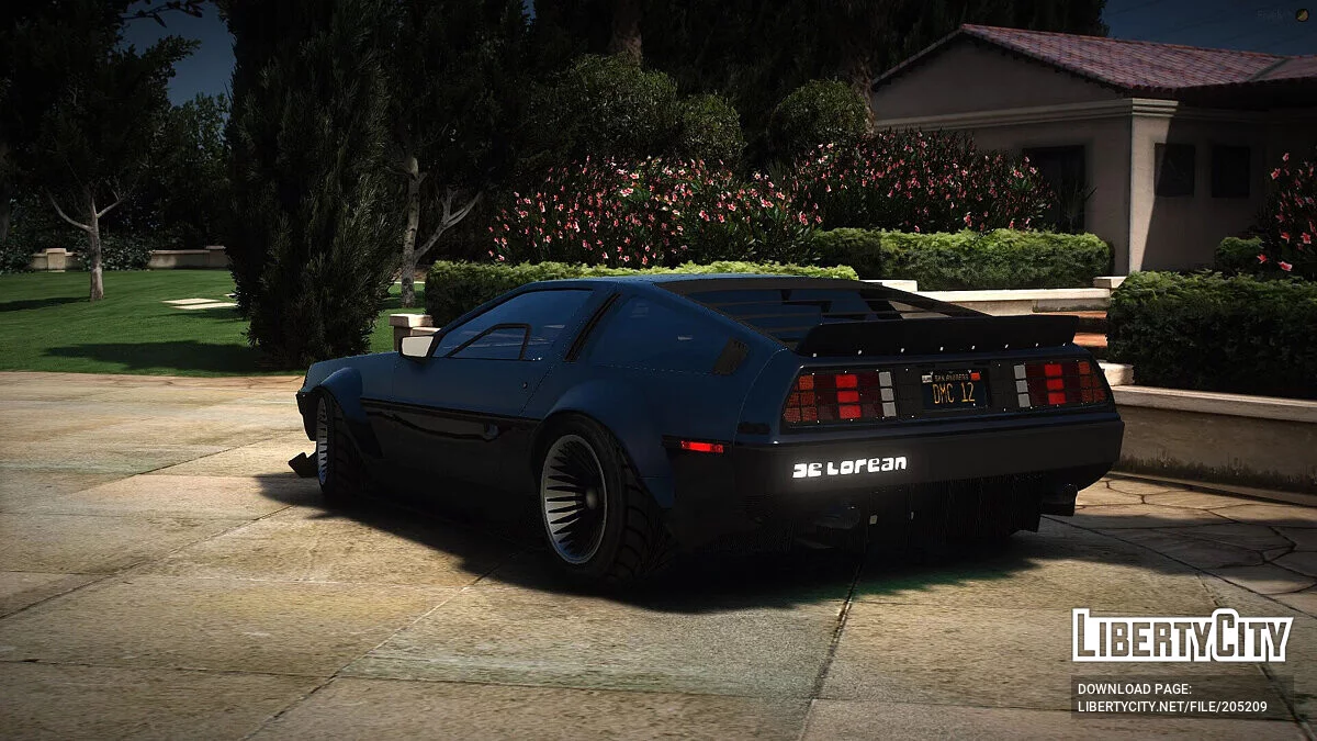 Delorean DMC-12 Widebody v1.0 / GTA 5