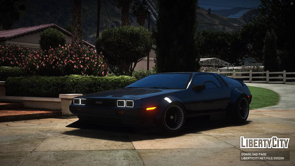 Delorean DMC-12 Widebody v1.0 / GTA 5