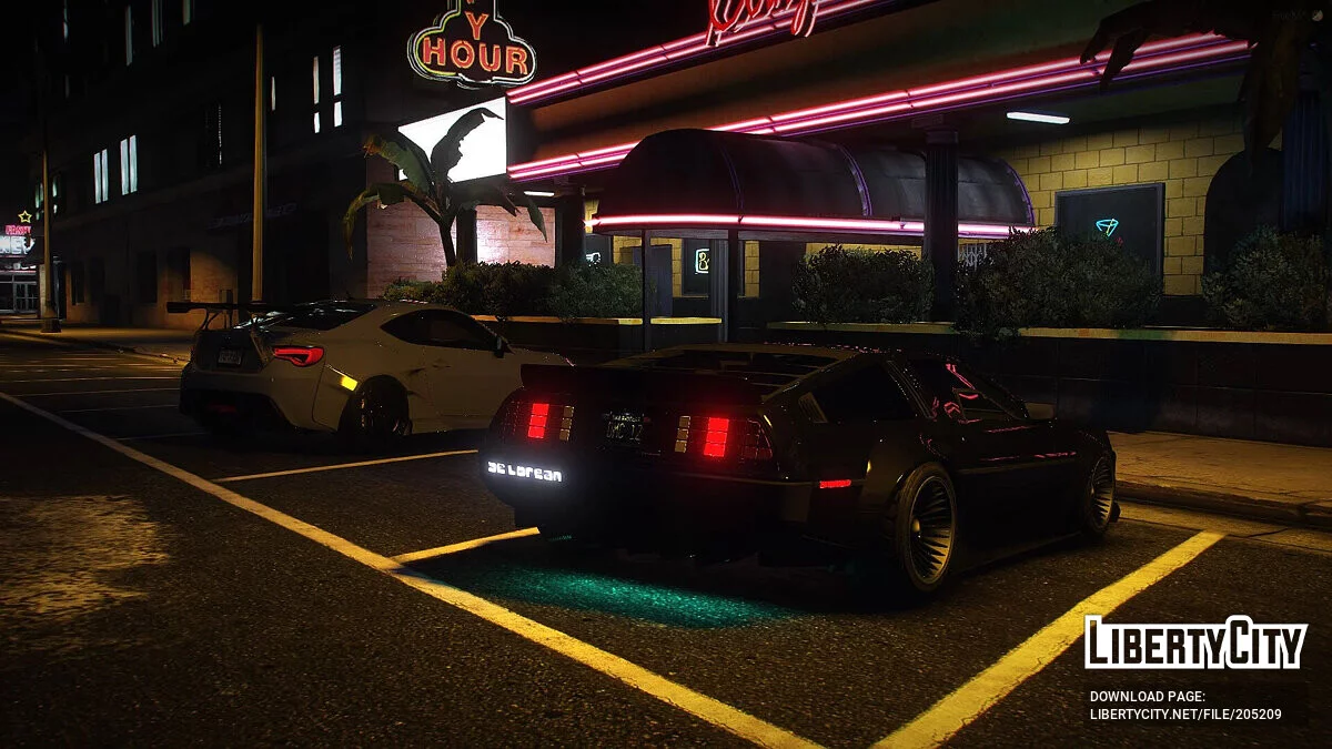 Delorean DMC-12 Widebody v1.0 / GTA 5
