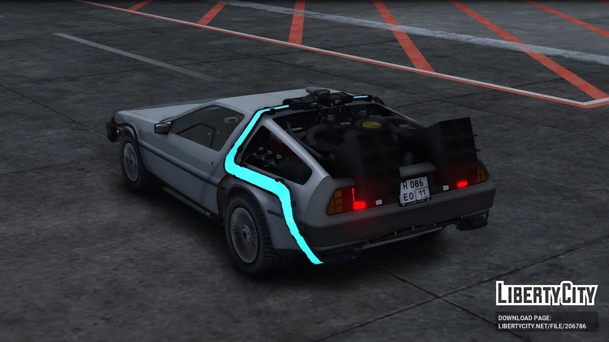 1983 DeLorean DMC-12 Kembali ke Masa Depan / GTA 5