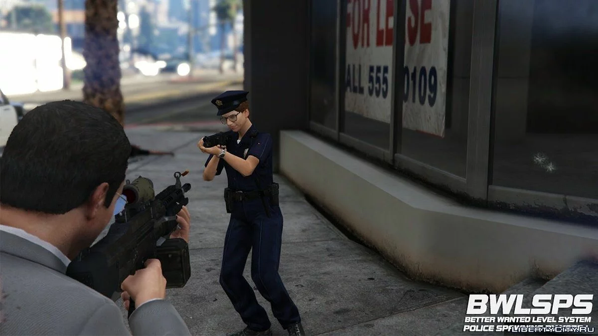 Enhanced Wanted Level System Police Spawning 2.2.2 / GTA 5