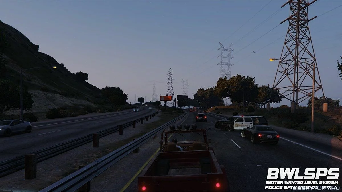 Enhanced Wanted Level System Police Spawning 2.2.2 / GTA 5
