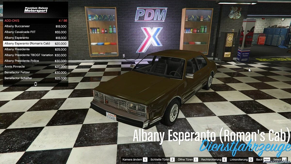 Support de concessionnaire automobile pour IVPack v1.0.125 / GTA 5