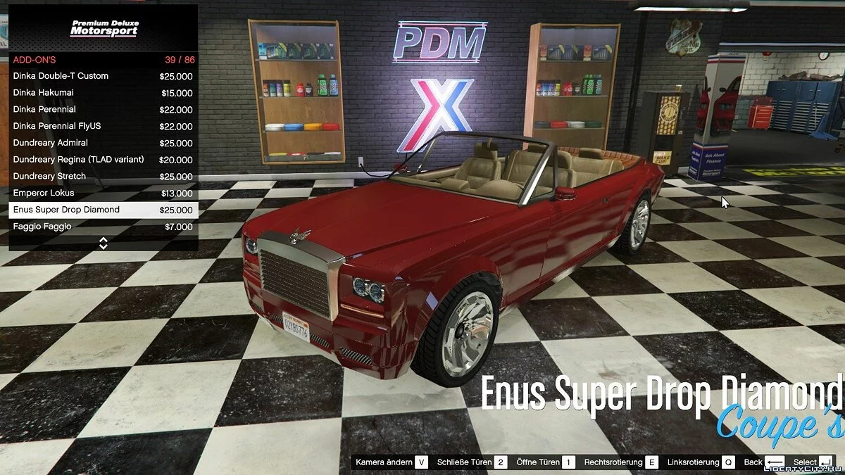 Support de concessionnaire automobile pour IVPack v1.0.125 / GTA 5