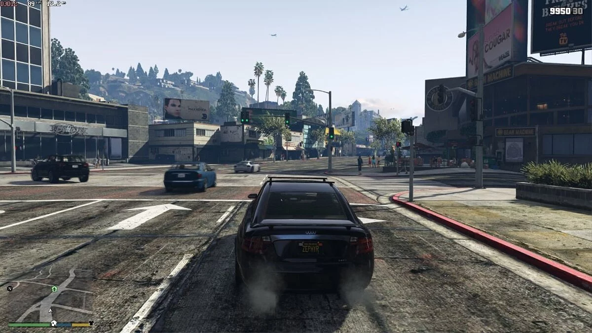 FPS increase on RTX video cards (DLSS Frame Generation) / GTA 5