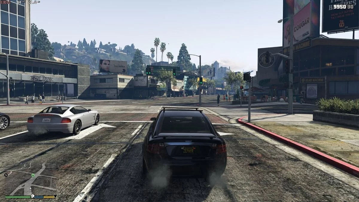 FPS increase on RTX video cards (DLSS Frame Generation) / GTA 5