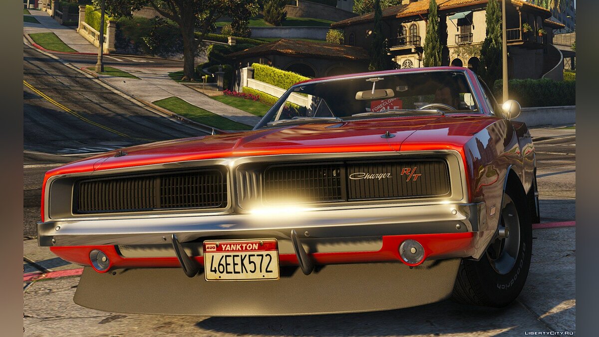 Download 1969 Dodge Charger R/T [Add-On / Replace | tuning | HQ]  for  GTA 5