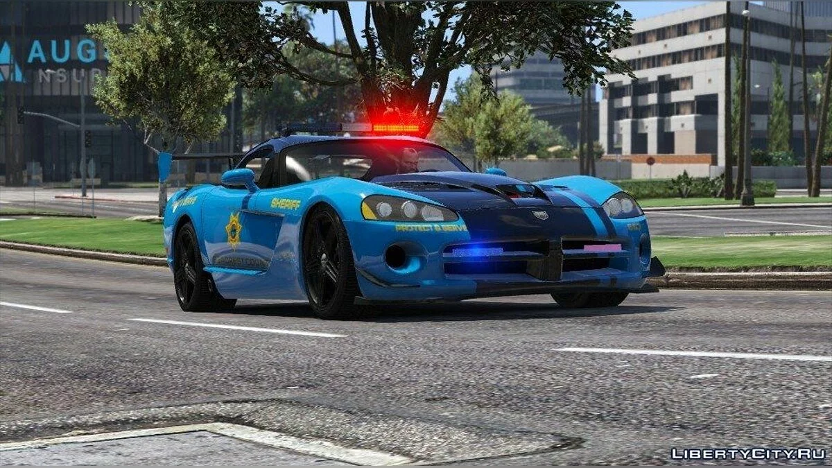 道奇蝰蛇SRT-10 ACR - Seacrest警察县0.1 / GTA 5
