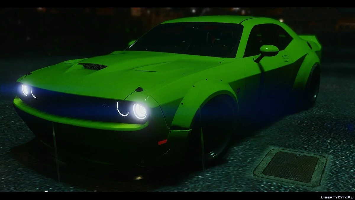 2015 Dodge Challenger [HQ | Super Tuning | Hellcat | NFS2015 | Animated Engine] 1.0 / GTA 5