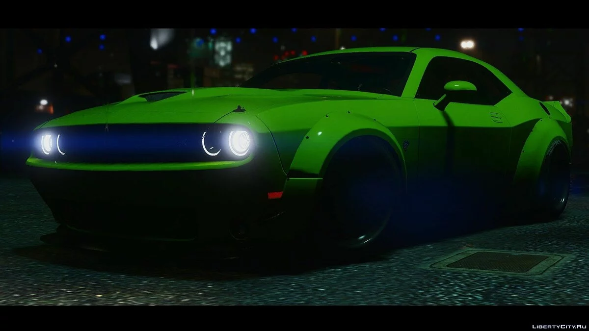 2015 Dodge Challenger [HQ | Super Tuning | Hellcat | NFS2015 | Animated Engine] 1.0 / GTA 5