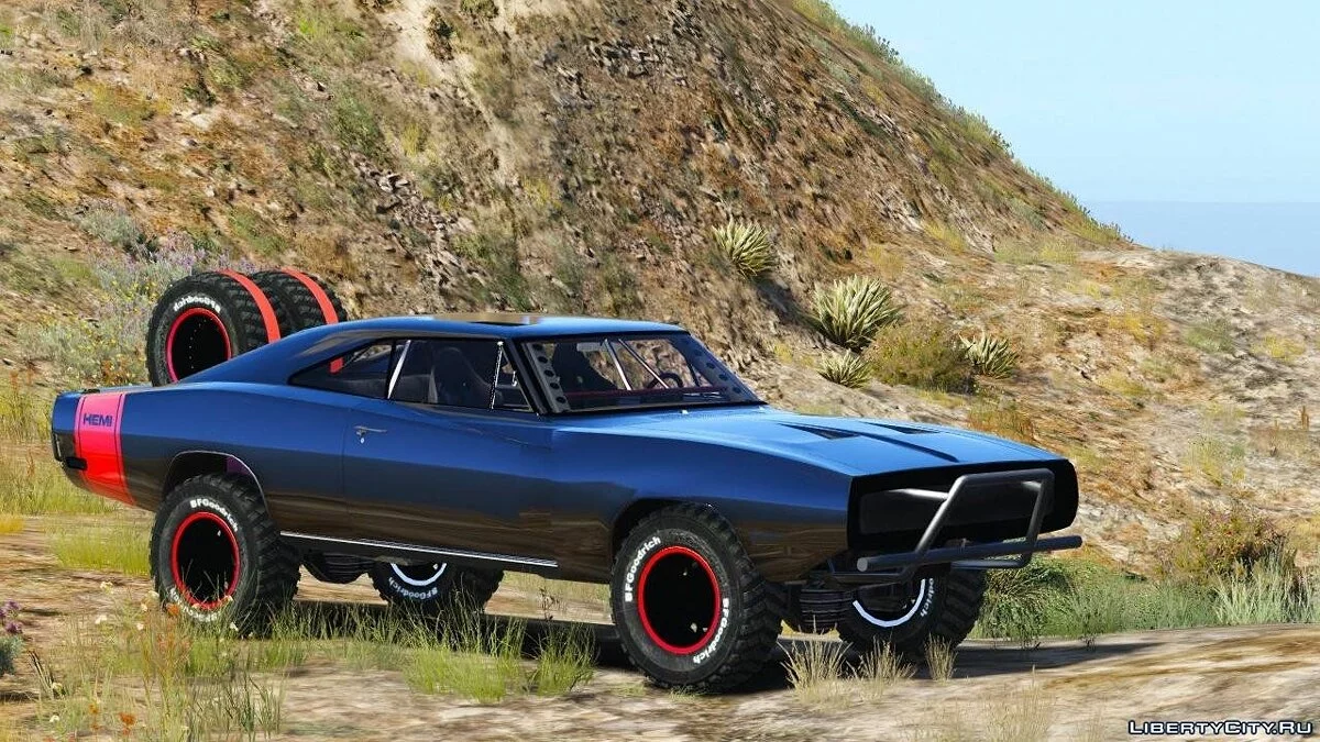 Dodge Charger Позашляховий Швидкий та Яскравий 7 v1.0 / GTA 5