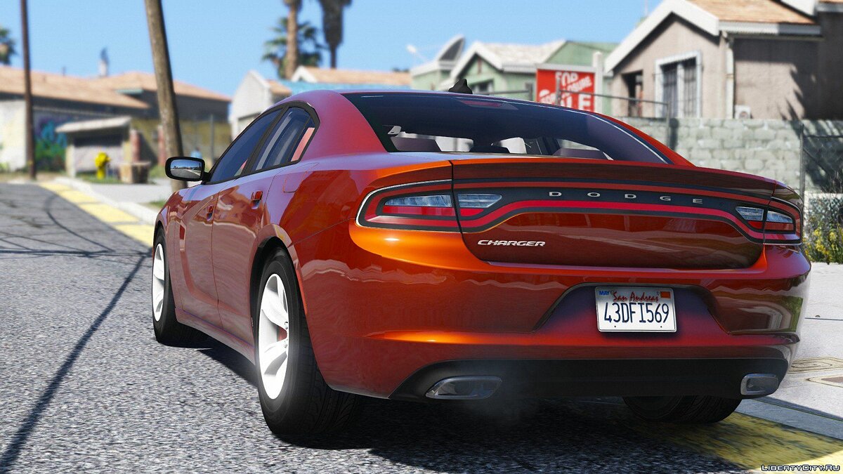 Dodge charger gta 5 replace фото 14