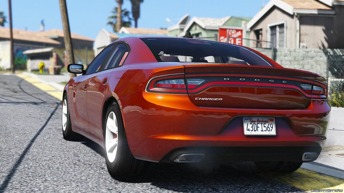 Dodge Charger SE 2016 1.2 / GTA 5