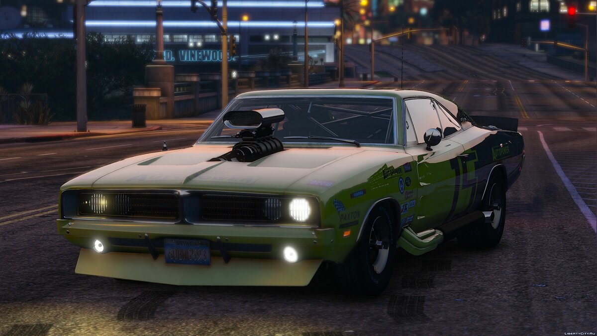Dodge charger gta 5 replace фото 36