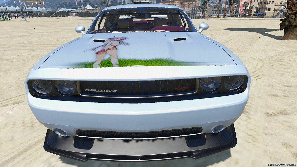 Dodge challenger srt для гта 5 фото 66