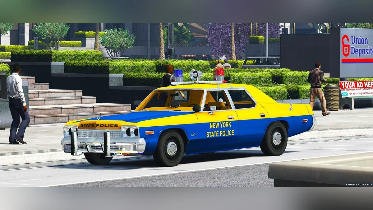 1974 Dodge Monaco Police [Animated | Wipers] 1.0 / GTA 5