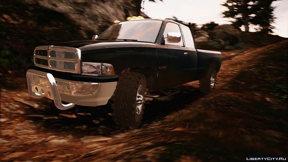 2nd Gen Dodge Ram 3500 Lifted 1.1.1 / GTA 5