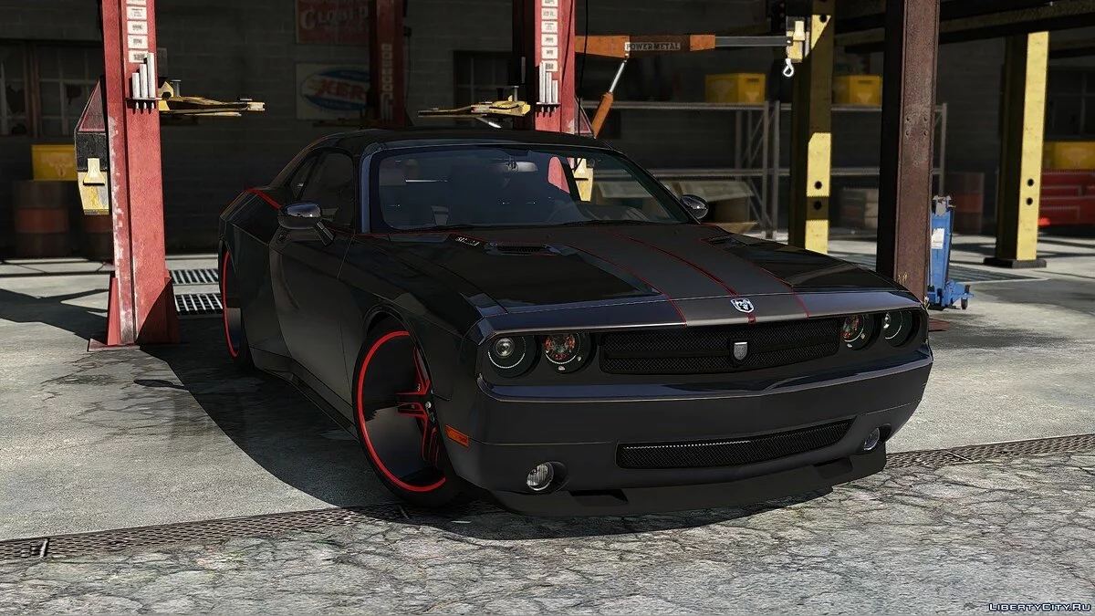 2010 Dodge Challenger SRT8 (Rampage Edition) [Add-On / Replace | Template] 1.3 / GTA 5
