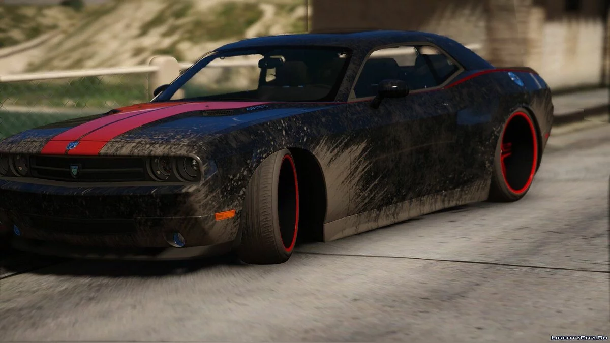 2010 Dodge Challenger SRT8 (Rampage Edition) [Add-On / Replace | Template] 1.4 / GTA 5