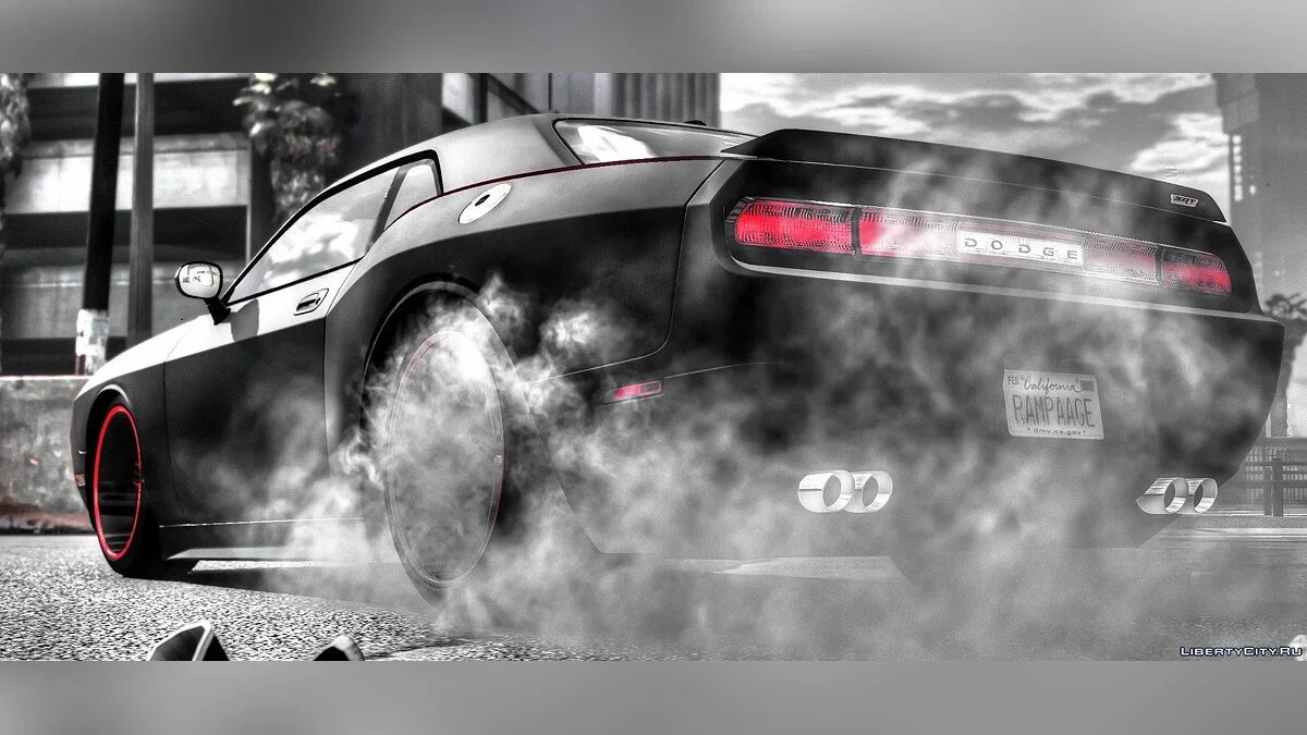 2010 Dodge Challenger SRT8 (Rampage Edition) [Add-On / Replace | Template] 1.4 / GTA 5