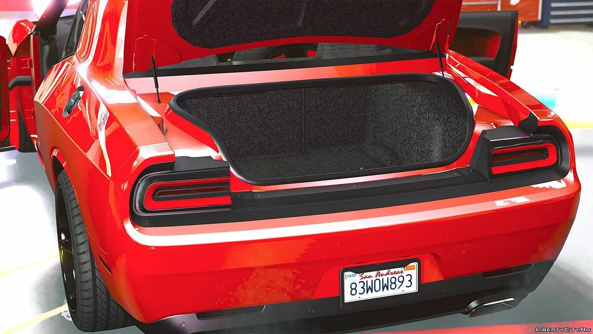 Dodge Challenger 2015 [Add-On / Remplacement | Animé | Modèle] 1.0b / GTA 5