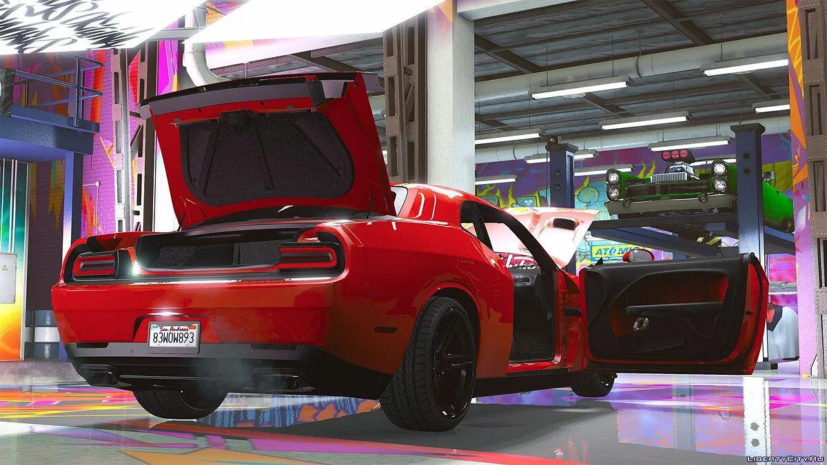 Dodge Challenger 2015 [Add-On / Remplacement | Animé | Modèle] 1.0b / GTA 5