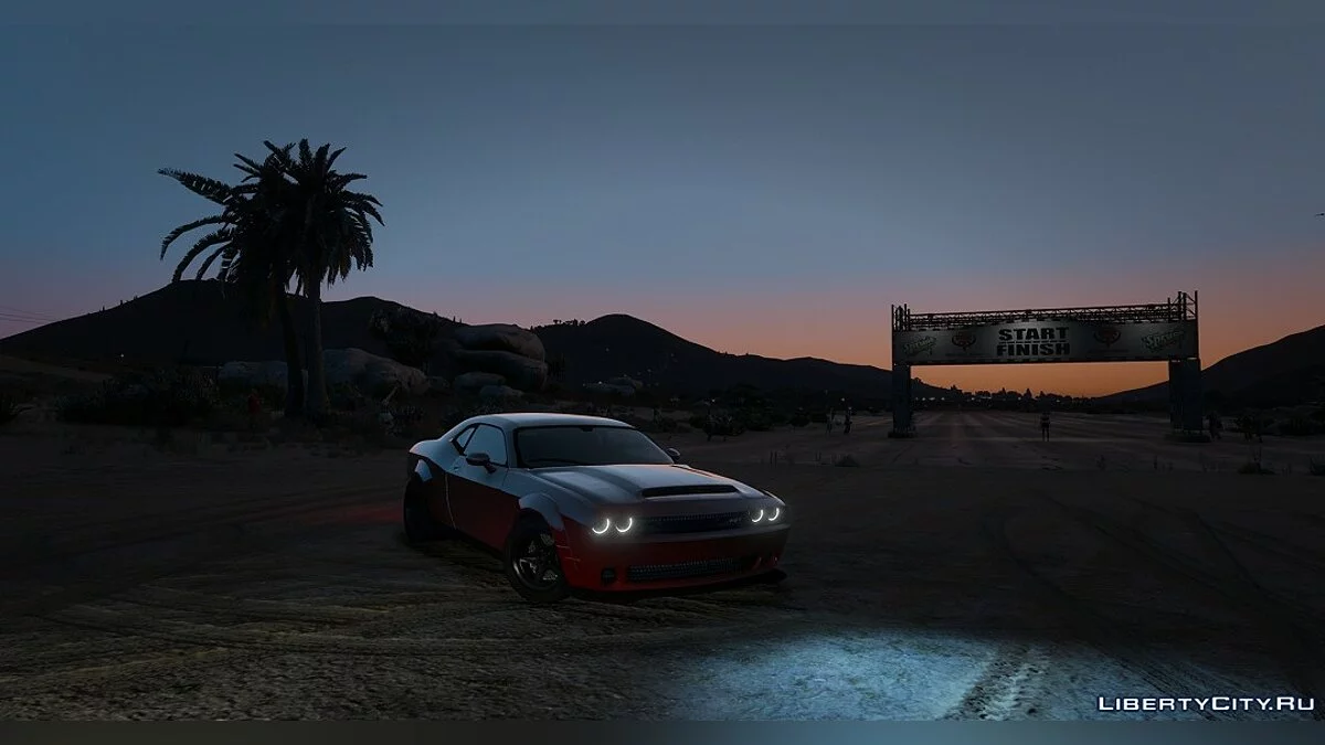 Dodge Challenger Demon SRT 2018 [Add-On / Replace] / GTA 5