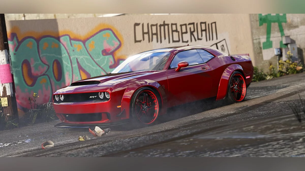 2016 Dodge Challenger [Сток / Шейкер / Хеллкат / Демон / Ліберті Уок] 2.1 / GTA 5
