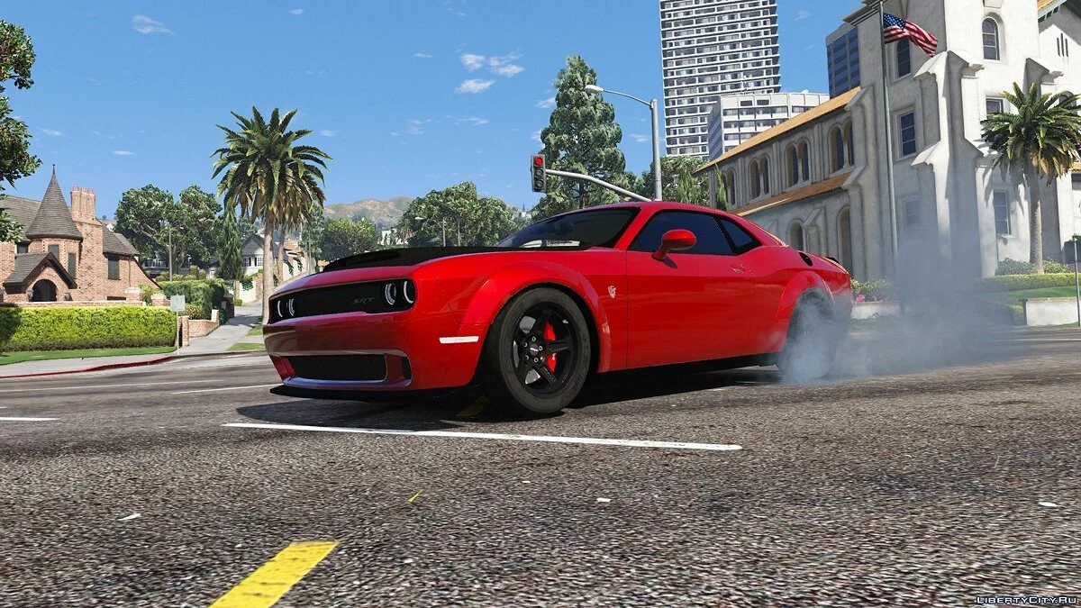 2017 Dodge Challenger Demon Version 1.0 / GTA 5