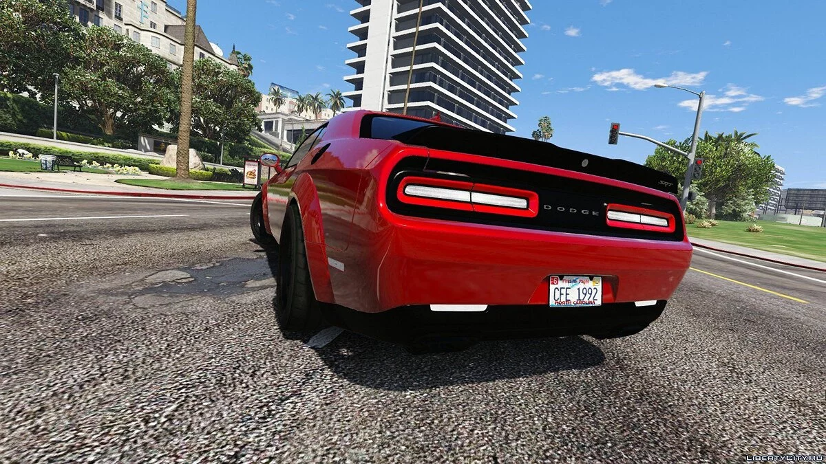 2017 Dodge Challenger Demon Version 1.0 / GTA 5