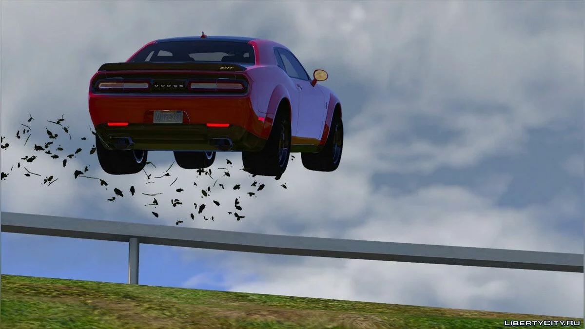 2018年道奇挑战者恶魔SRT [附加 | 替换 | 模拟-数字仪表 | 动画] 2.0 / GTA 5