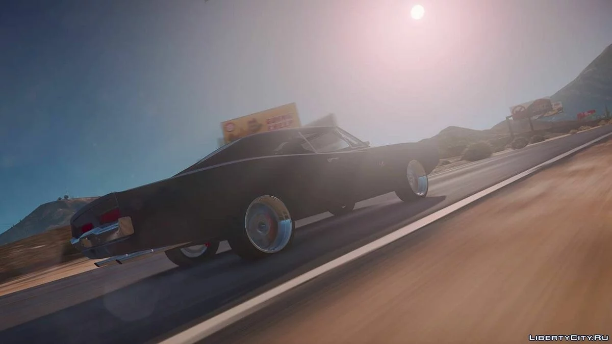 Dom's 1970 Dodge Charger (Furious 7) [Working Blower | Add-On/Replace | Custom Dirt | L0 - L4] 1.0 / GTA 5