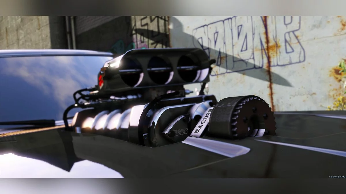 Dom's 1970 Dodge Charger (Furious 7) [Working Blower | Add-On/Replace | Custom Dirt | L0 - L4] 1.0 / GTA 5