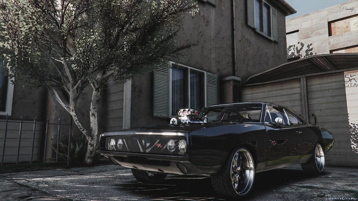 Dom's 1970 Dodge Charger (Furious 7) [Working Blower | Add-On | LODs] 1.1 / GTA 5