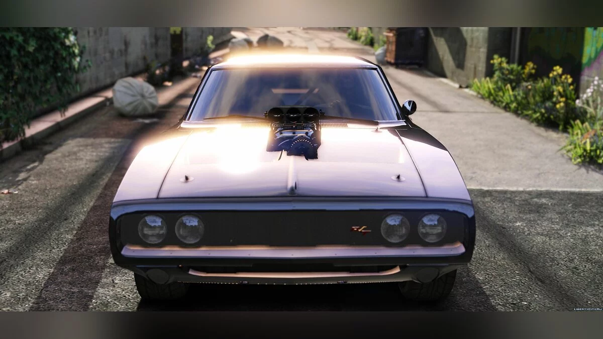 Dom's 1970 Dodge Charger (Furious 7) [Working Blower | Add-On | LODs] 1.1 / GTA 5