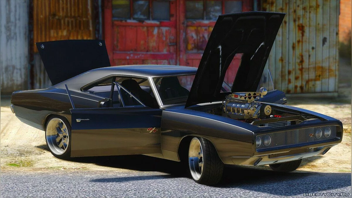 Dom's 1970 Dodge Charger (Furious 7) [Functional Blower | Add-On | LODs] 1.3 / GTA 5