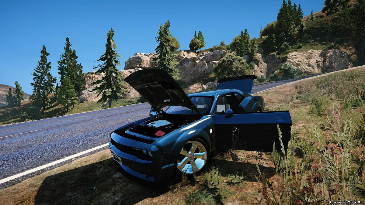 道奇挑战者 SRT RG MODS (替换) 1.0 / GTA 5