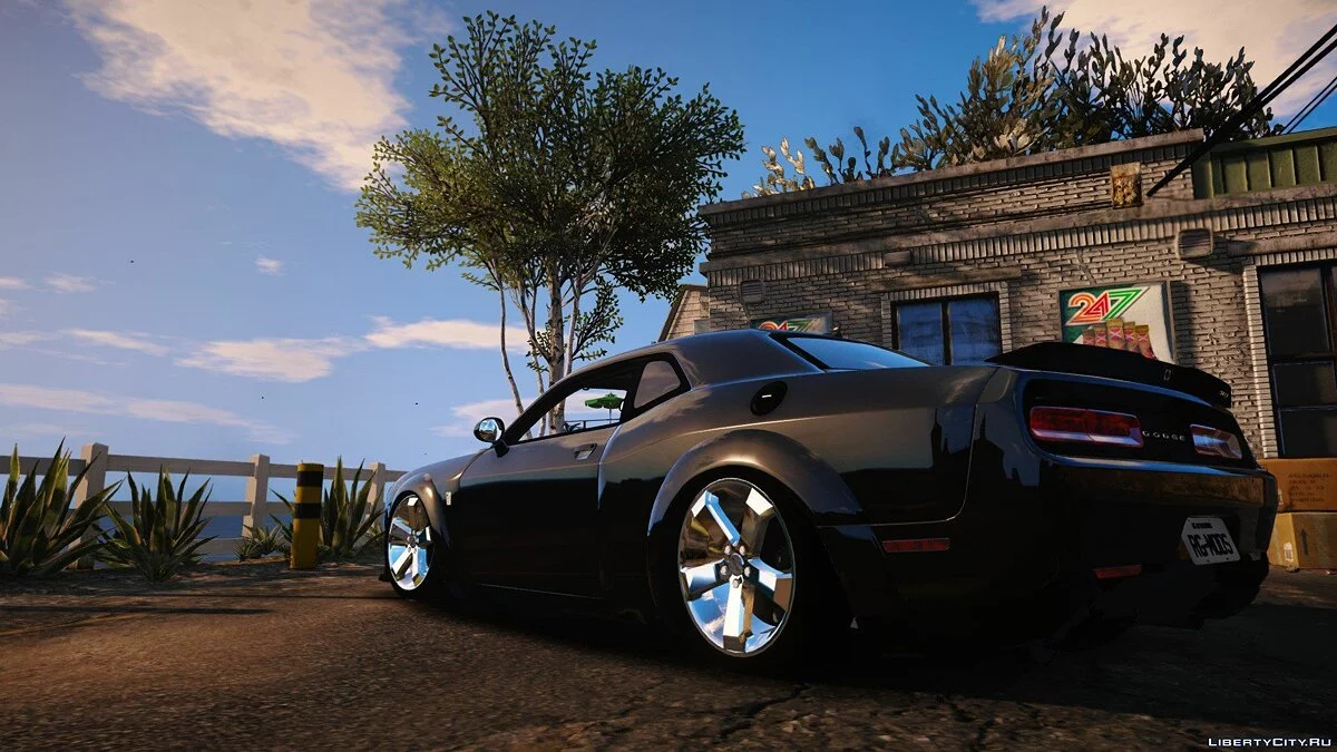 道奇挑战者 SRT RG MODS (替换) 1.0 / GTA 5