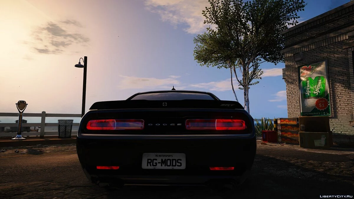 道奇挑战者 SRT RG MODS (替换) 1.0 / GTA 5