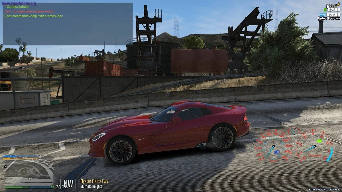 Dodge Viper GTS '13 Під прикриттям NFS 1.00 / GTA 5