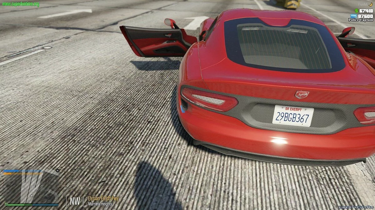 Dodge Viper GTS '13 Під прикриттям NFS 1.00 / GTA 5