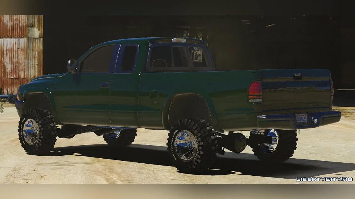 1998 Dodge Dakota 4x4 Extended Cab |FIVEM|ERSATZ|ENTSPERRT| 1.0 / GTA 5