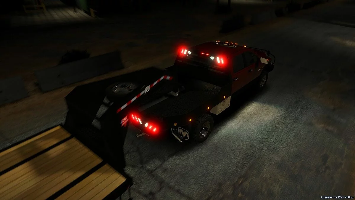 2010年道奇Ram 3500钢制平板车 [附加内容] 1.0 / GTA 5