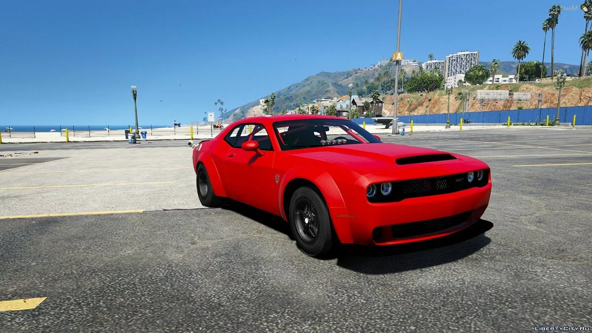 Dodge Demon Drag Car [Add-On | FiveM] 1.0 / GTA 5