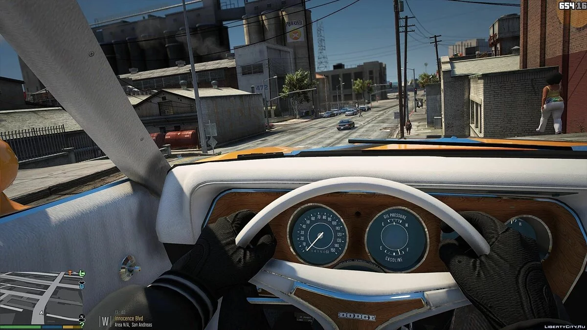 1971 دودج تشارجر سوبر بي [إضافة | إضافات | LODs] نهائي / جي تي أي 5