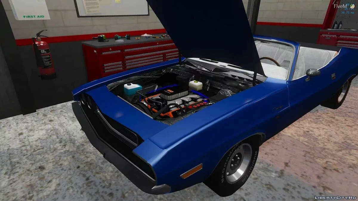 1970 Dodge Challenger Convertible | Siap Fivem | Pengganti / GTA 5