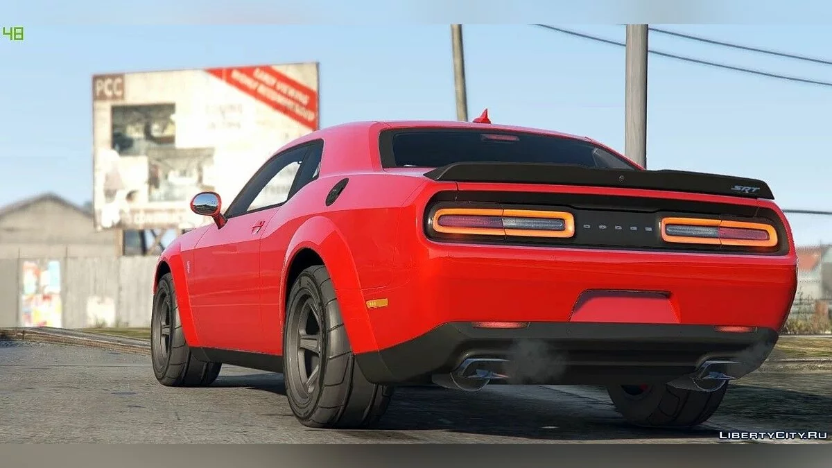 Dodge Challenger SRT Demon 2018 [Add-On] 1.0 / GTA 5