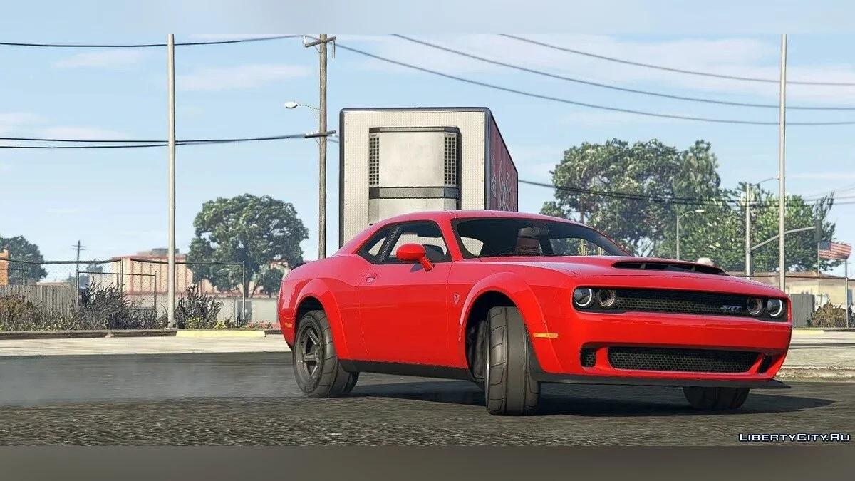 Dodge Challenger SRT Demon 2018 [Add-On] 1.0 / GTA 5