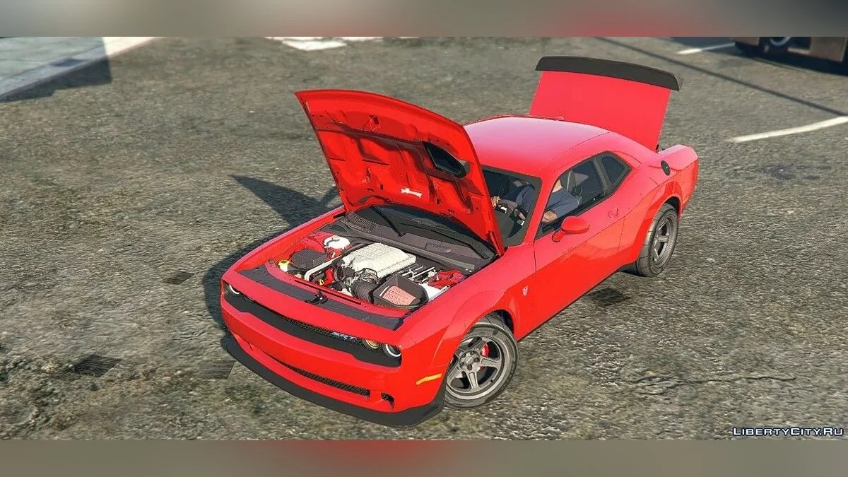 Dodge Challenger SRT Demon 2018 [Add-On] 1.0 / GTA 5